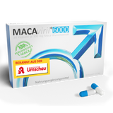 MACAviril 6000® Maca Kapseln hochdosiert für den Mann | k. chem Potenzmittel, Testosteron Booster