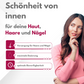 APOmia® innerBEAUTY | Haut-Haare-Nägel Formel | Bambus-Extrakt (Silizium) Zink, Biotin, Selen Frau