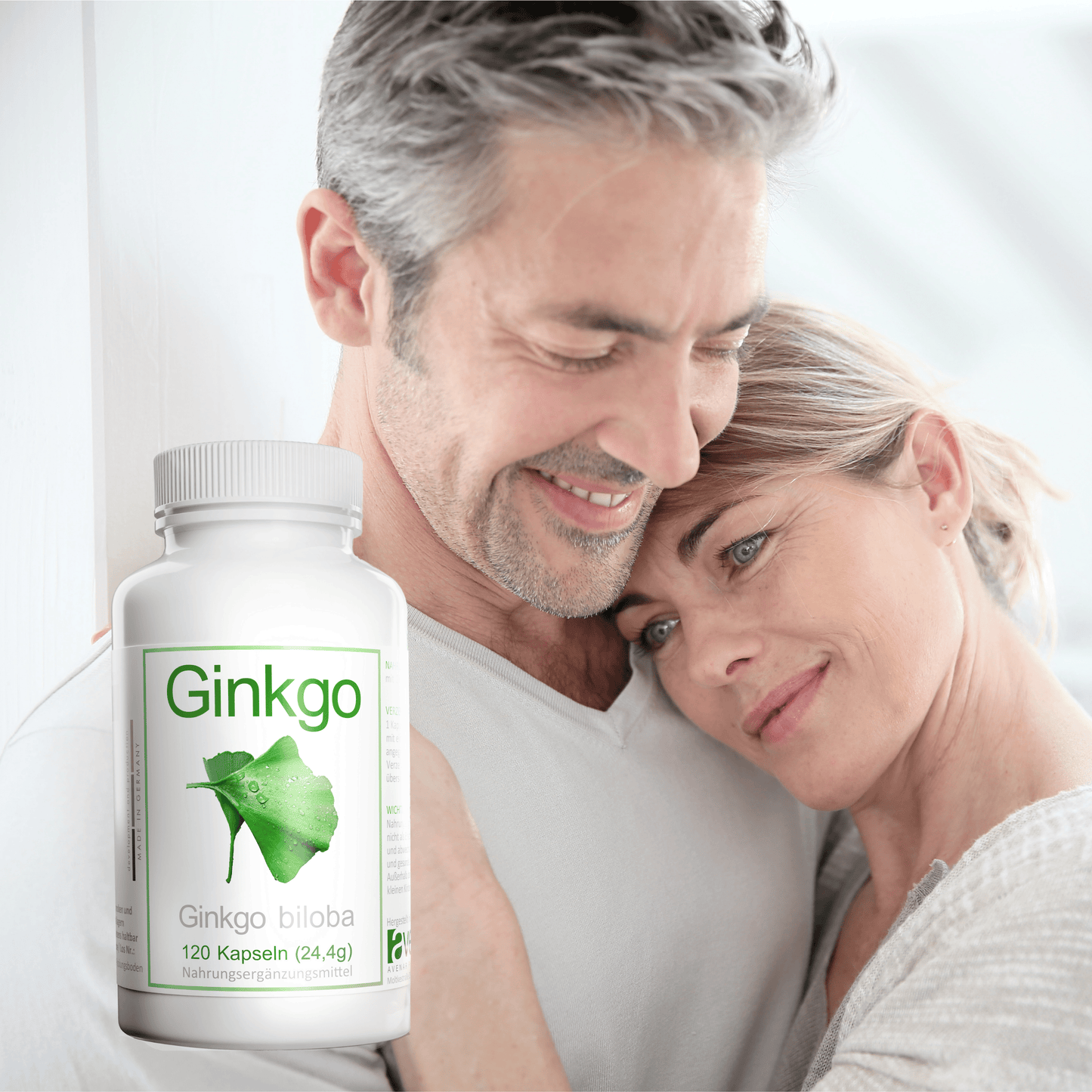 avenar pharma® Ginkgo biloba Kapseln 420mg | Blattpulver als Extrakt | Fokus Konzentration SEHR GUT