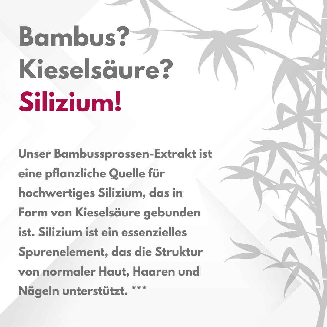APOmia® innerBEAUTY | Haut-Haare-Nägel Formel | Bambus-Extrakt (Silizium) Zink, Biotin, Selen Frau