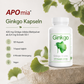 avenar pharma® Ginkgo biloba Kapseln 420mg | Blattpulver als Extrakt | Fokus Konzentration SEHR GUT