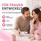 MACAfem® Maca Kapseln hochdosiert | Wechseljahre Kapseln für die Frau | k. chem. Libido Booster.