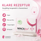 MACAfem® Maca Kapseln hochdosiert | Wechseljahre Kapseln für die Frau | k. chem. Libido Booster.